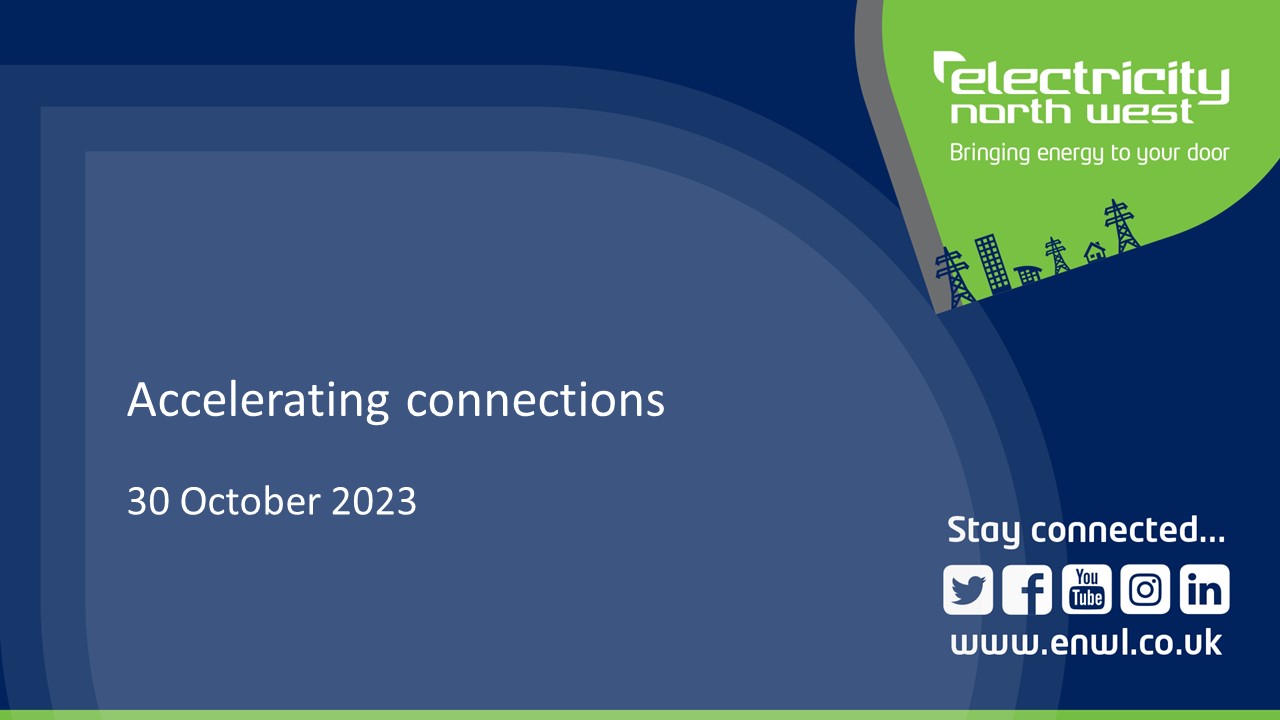 Video about Accelerating connections webinar