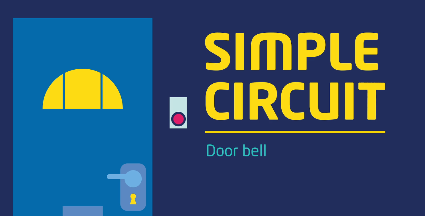 Video about Simple circuit - door bell