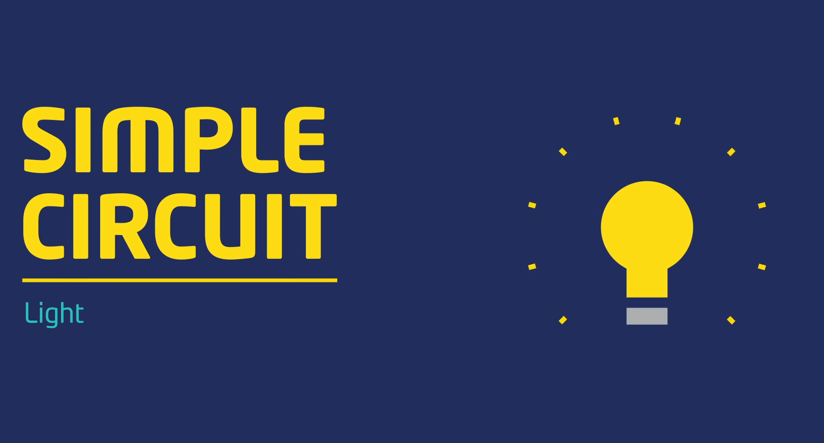 Video about How a simple circuit works