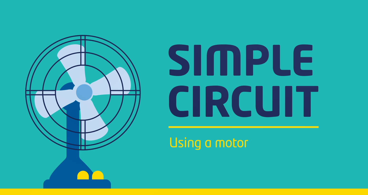 Video about Simple circuit - motor