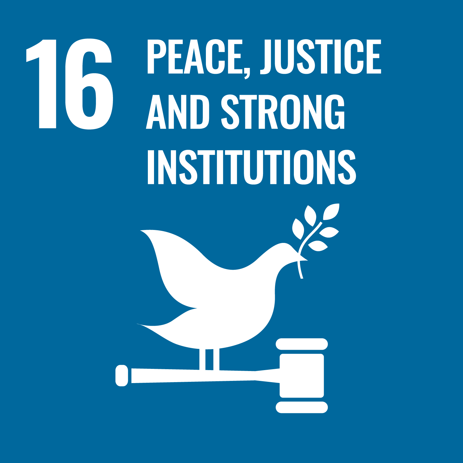 Headshot of Peace, Justice and Strong Institutions